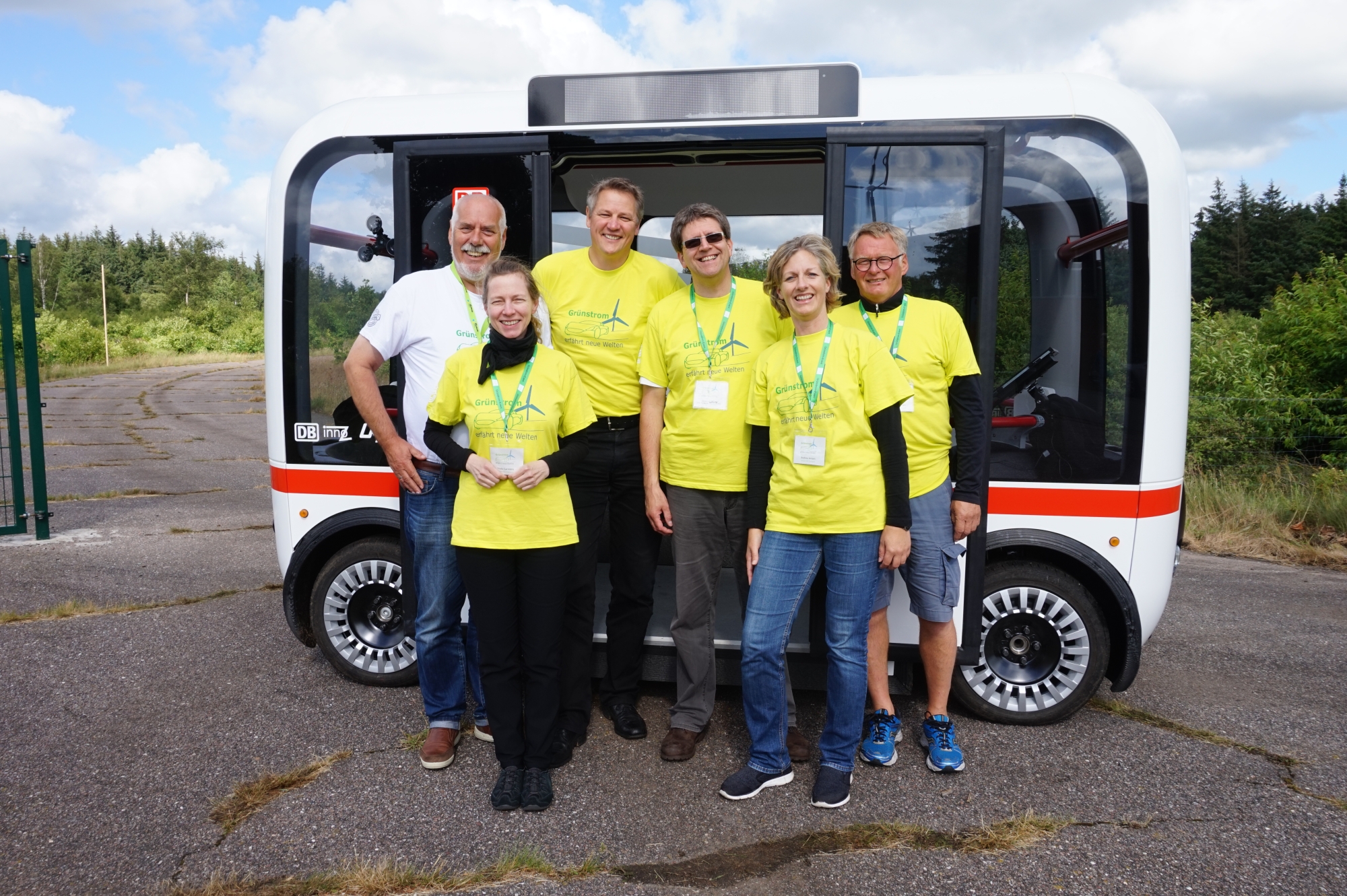 Testfahrt: GreenTEC Campus Team im Juni 2017